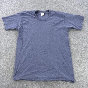 Vintage Brooks Brothers Shirt Mens Large Blue Made In USA 100% Combed Cotton 90s